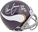 Chuck Foreman Minnesota Vikings Autographed Mini Helmet with ROY 73 Inscription