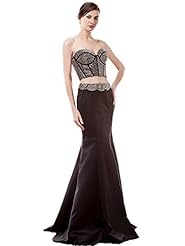 Sleeveless Lace Organza Cocktail Evening Dress/Bridesmaid Dress/Prom Dress/Party Dress 