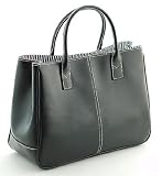 Ginkgo Fashion Women Korea Simple Style PU leather Clutch Handbag Bag Totes Purse Black