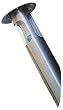 Unique Arts Prestige Wall Light, Stainless Steel