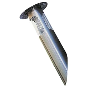 Unique Arts Prestige Wall Light, Stainless Steel
