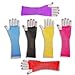 1980's Cindy Lauper Costume Accessory Long Fishnet Gloves - Many Colors Available