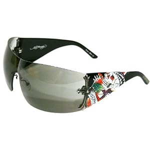 ED HARDY EHS 008 color BLACK Sunglasses