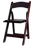 Mahogany Wood Folding Chair