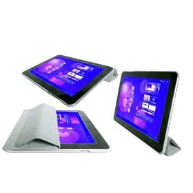 White Smart Cover Case for Samsung Galaxy Tab P7510 TAB 10.1 inch Slim Stand.