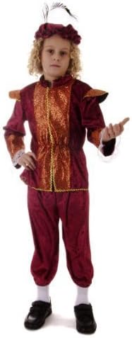 Tudor Boy Children's Fancy Dress Costume Age 4-6 by Tudor Fancy Dress