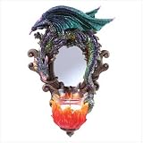 Review Gifts Online 32253 / Alab Dragon Wall Votive/mirror