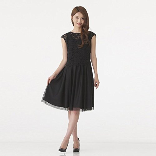 ローズティアラ（大きいサイズ）（Rose Tiara） 全2色【大きいサイズ】【13・17号】2WAY♪レースブラウス×チュールワンピース