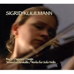 Werke f�r Solovioline von Bach, Paganini & Ysaye
