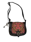 41ggyNGE2JL. SL160  Fossil Womens Leather Vintage Re Issue Flap Embroidery Bag