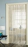 Spaghetti String Door Curtain in White
