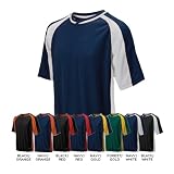Mizuno 2 Color Mesh S/S Batting Jerseys BLACK/ORANGE A2XL