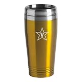 Vanderbilt University - 16-ounce Travel Mug Tumbler - Gold