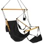 Castaway Swing Chair, Black