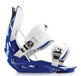 Flow The Five 09 Men's Hard Snowboard Bindings - Blue