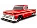 Radio Remote Controlled Chevrolet C-10 Custom Shop (1964) (1:16 scale) in Metallic Red