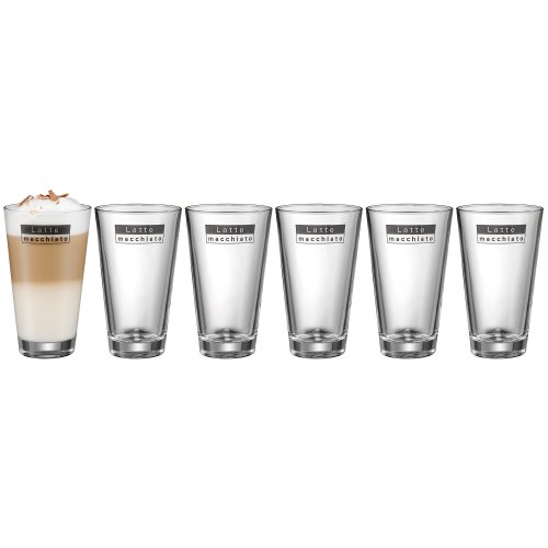 WMF 0996269990 Latte Macchiato Gl&auml;ser Set 6 St&uuml;ck