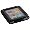 mumbi powerGRIP TPU Skin Case iPod Nano Silikon Tasche H�lle - Silicon Protector Schutzh�lle schwarz