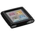 mumbi powerGRIP TPU Skin Case iPod Nano Silikon Tasche H�lle - Silicon Protector Schutzh�lle schwarz