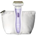 Philips HP6368/00 Ladyshave Sensitive Premium 4-in-1 Skin Protection System with Pivoting Head