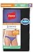 Hanes Women's Microfiber Bikini Panties, Assorted (Pack of 5)