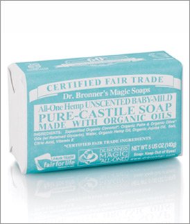 Dr Bronner Bar Soap Organic Mild Baby 5 oz ( Multi-Pack) On Sale