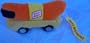 6" Plush Oscar Mayer, Just Whistle, Bean Bag Toy