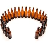 Monster Brew Home Brewing Supp Amber Beer Bottles (24 Pack), 12 oz