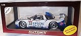 autoart motorsport 2004 JGTC epson NSX no32 white and blue 1.18 scale diecast model