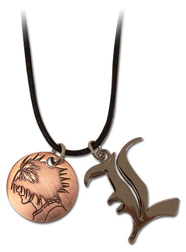 Click here to buy Death Note L Lawliet Anime Necklace GE8094 by Great Eastern.