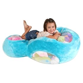 Oval Stuffed Animal Bean Bag Chair