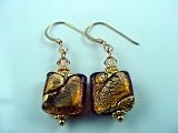 Verdi's Treat Earrings (Topaz Brown)