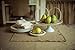 Burlap Natural Cotton Fringed Placemats (Set of 2) 12x18