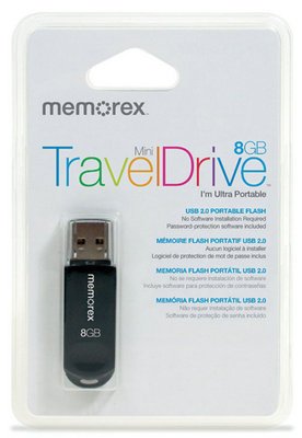Memorex Mini Traveldrive 8gb