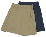 PLUS SIZE Girls' Wrap Skort with Elastic Waistband (2652GH F08)