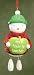 My Favorite Teacher Dangling Leg Snowman Christmas Ornament