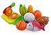 Cutting Vegetables, Fish & Chicken Food Playset for Kids with Cutting Board Play Set