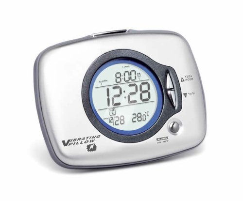 Under Pillow Vibration Alarm Clock - Digital Clock That Vibrates Picture