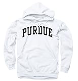 Purdue Boilermakers White Arch Hooded Sweatshirt
