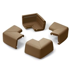 Prince Lionheart Jumbo Corner Guards (Chocolate)