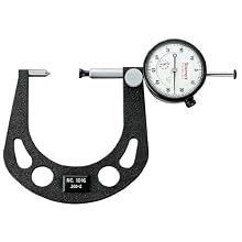 Starrett 1016 Automotive Disc Brake Indicating Gauge, 0.001" Graduation, 0.300-2" Range