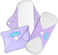 Charlie Banana Reusable Feminine Pads Liner Lavender, Lavender