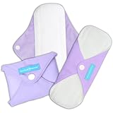 Charlie Banana Reusable Feminine Pads Super Lavender, Lavender