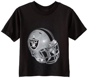 NFL Oakland Raiders 8-20 Boys Protection S/S Tee (Black, Large)