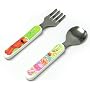 Sesame Street Easy Grasp Fork and Spoon,Colors and Styles May Vary