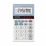 SHARP �O���X�g�b�v���f�U�C���d�� �Ōv�Z�E���ł��@�\���� �P�[�X�t �蒠�^�C�v 10�� EL-W201-X �摜