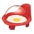 MICROWAVE OR PAN SILICONE EGG POACHER