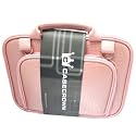 Fits up to 10.2 inch Netbook CaseCrown Double Memory Foam Netbook Case with Shoulder Strap (Pink Faux Alligator Skin)