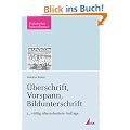 �berschrift, Vorspann, Bildunterschrift