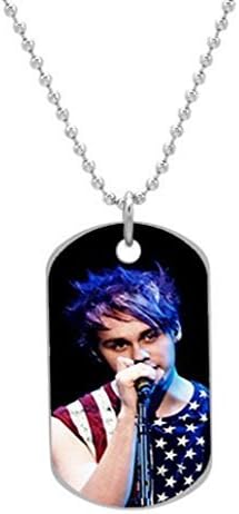 Michael Clifford 5SOS Custom Cool durable Size 1.2 x 2.1 inches oval alumminum dog tag pet tag ID Necklace Pendant